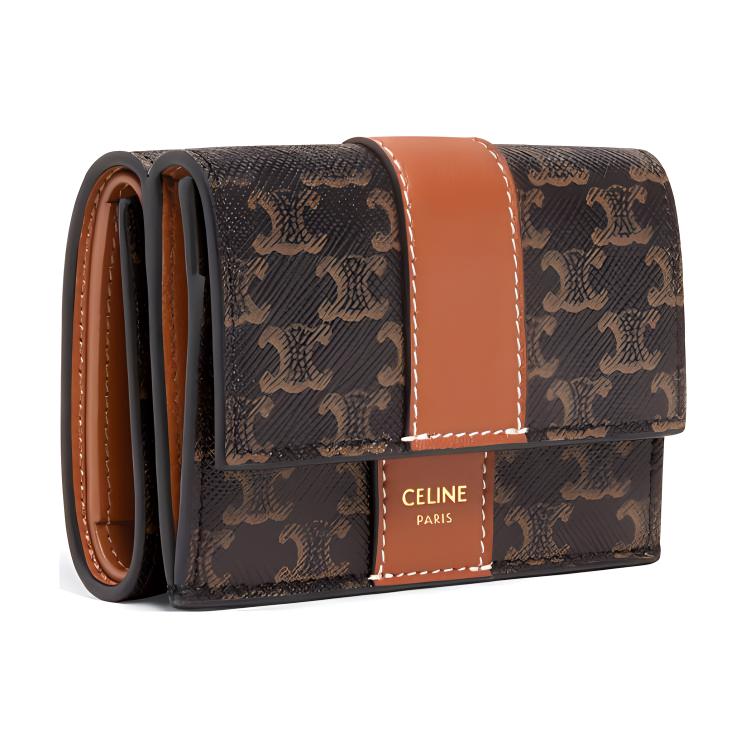 CELINE Triumphal Arch Wallets