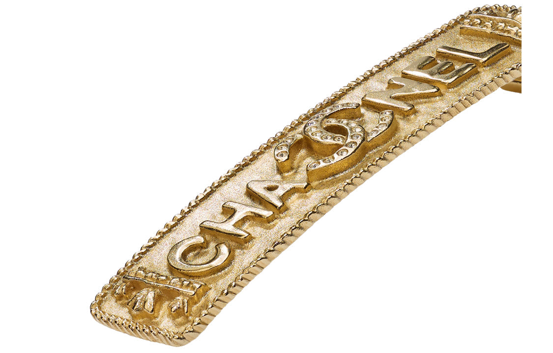 CHANEL Hair Clips Women's Gold