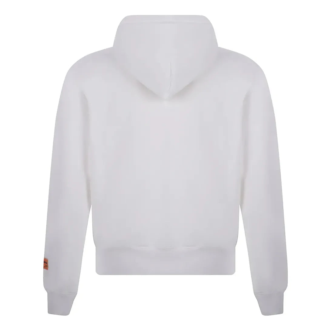 HERON PRESTON Split Herons Hoodie 'White Orange Multi' HMBB021F21JER0010122