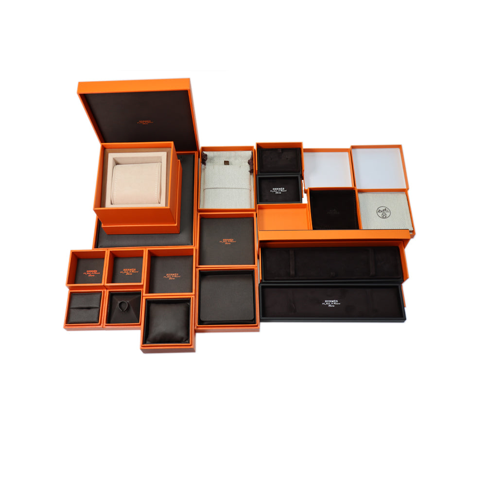 HERMES Gold-Plated Bangles Women's Gold