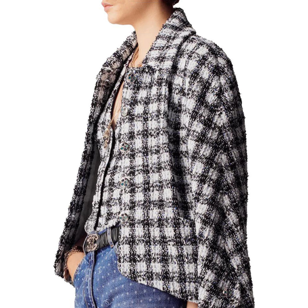 CHANEL SS23 Jackets Coats Women's Black White