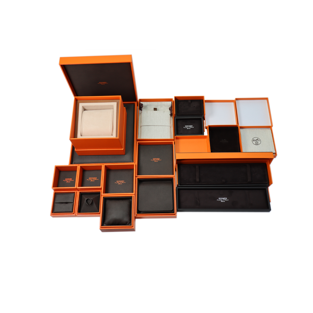 HERMES Enamel Rose Gold Gold-Plated Bangles Men's Gold/Silver