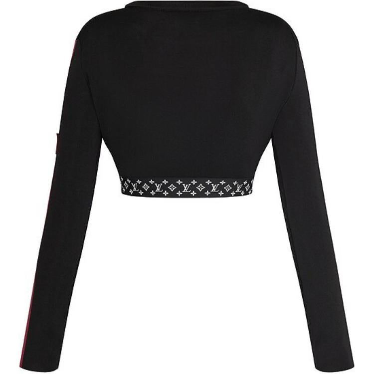 LOUIS VUITTON FW22 Crop Tops Women's Black