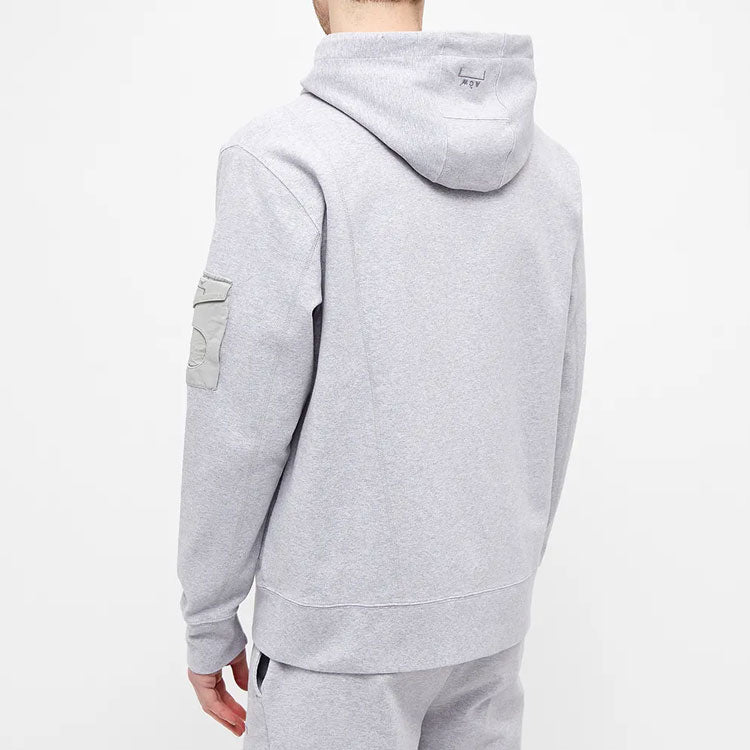 A-COLD-WALL* Essential Logo Zip Hoodie 'Grey Melange' ACWMW031-GREMEL