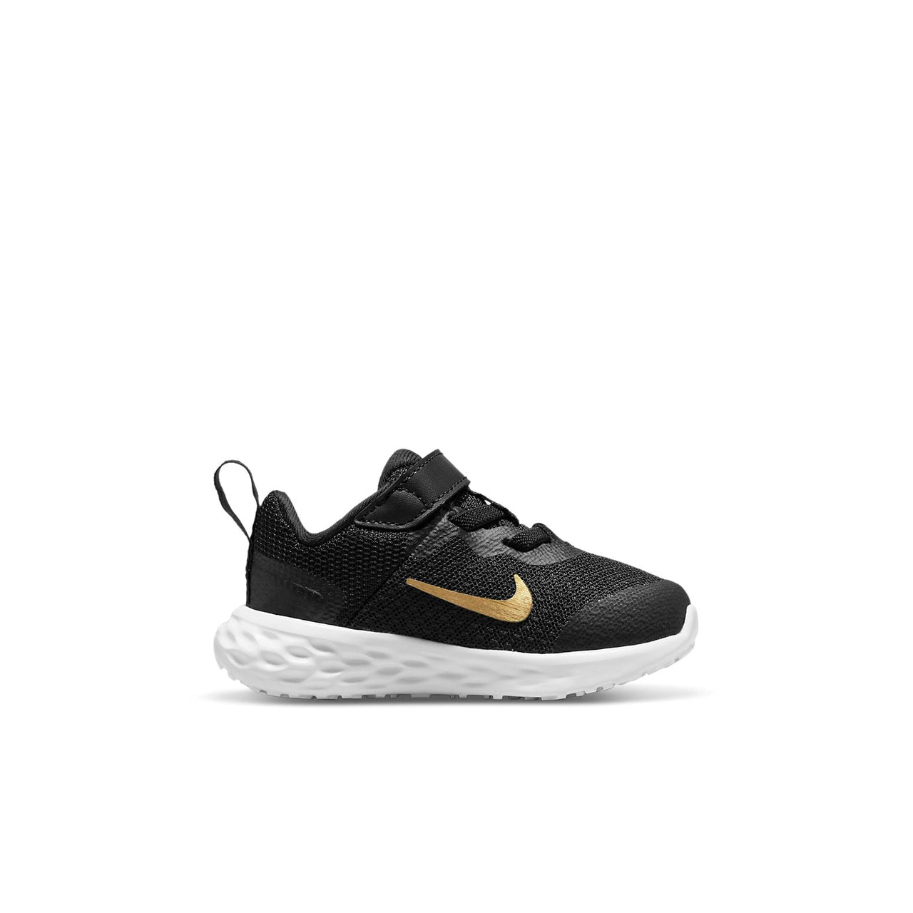 (TD) Nike Revolution 6 Low-Top Running Shoes Black/Gold DD1094-002