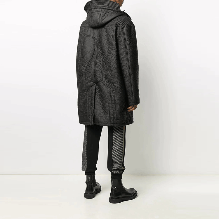 A-COLD-WALL* Crinkle Puffer With Storm Hoody Jacket 'Black' ACWMO032B-BLACK