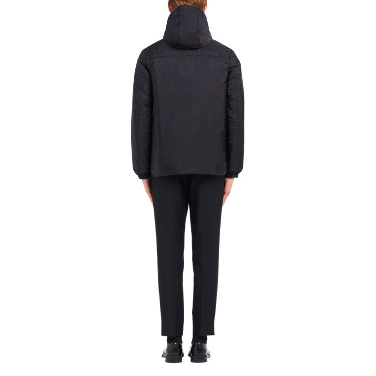 PRADA Logo Plaque Padded Jacket