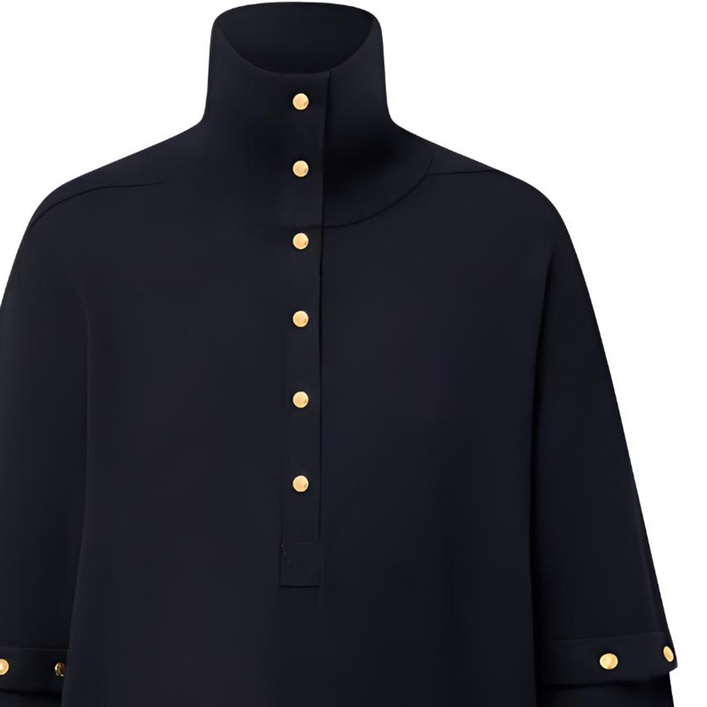 LOUIS VUITTON SS25 Cashmere Sweater Women's Black