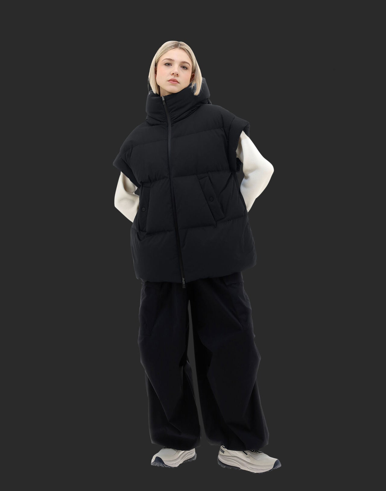 Herno Women's Vest Pi00320Dl-12542-9300