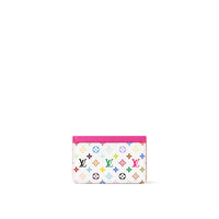 LOUIS VUITTON X Takashi Murakami Card Holder White Multicolored