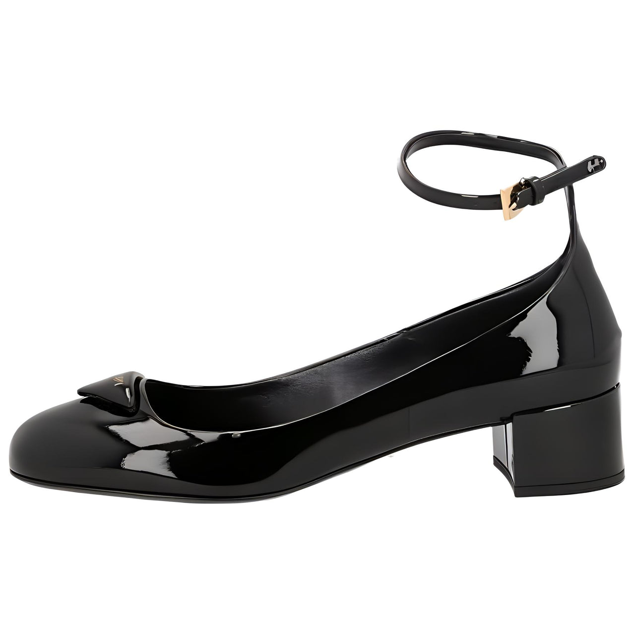 PRADA Chunky Heel High Heels Women's Black