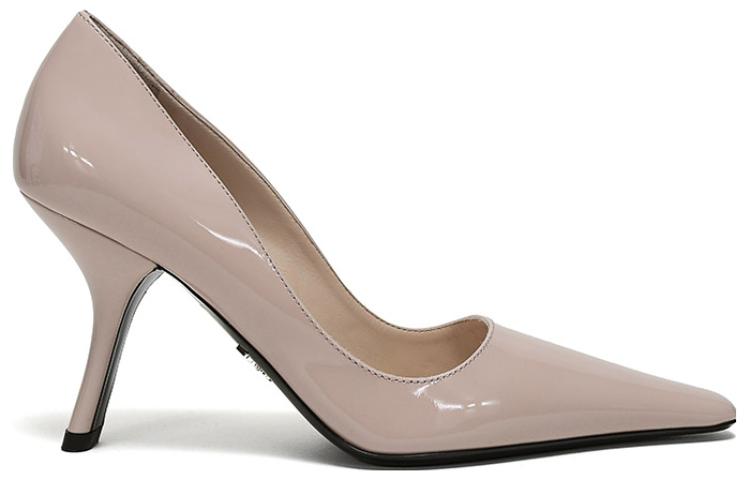 PRADA Satin Pumps 'Beige Nude' Women's