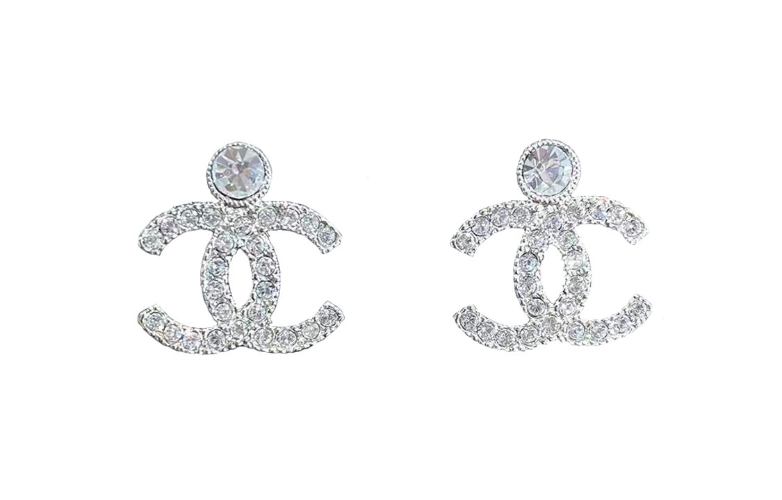 CHANEL Clip-On Earrings Women's