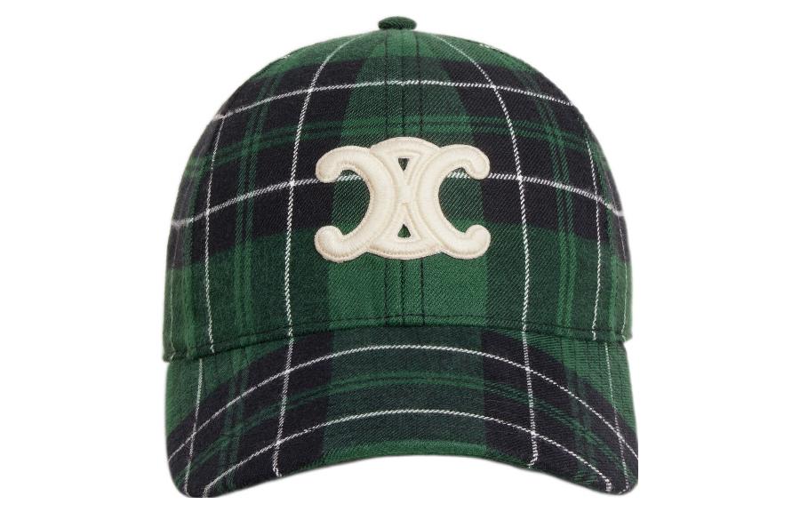 CELINE Baseball Caps Women's Green/Black