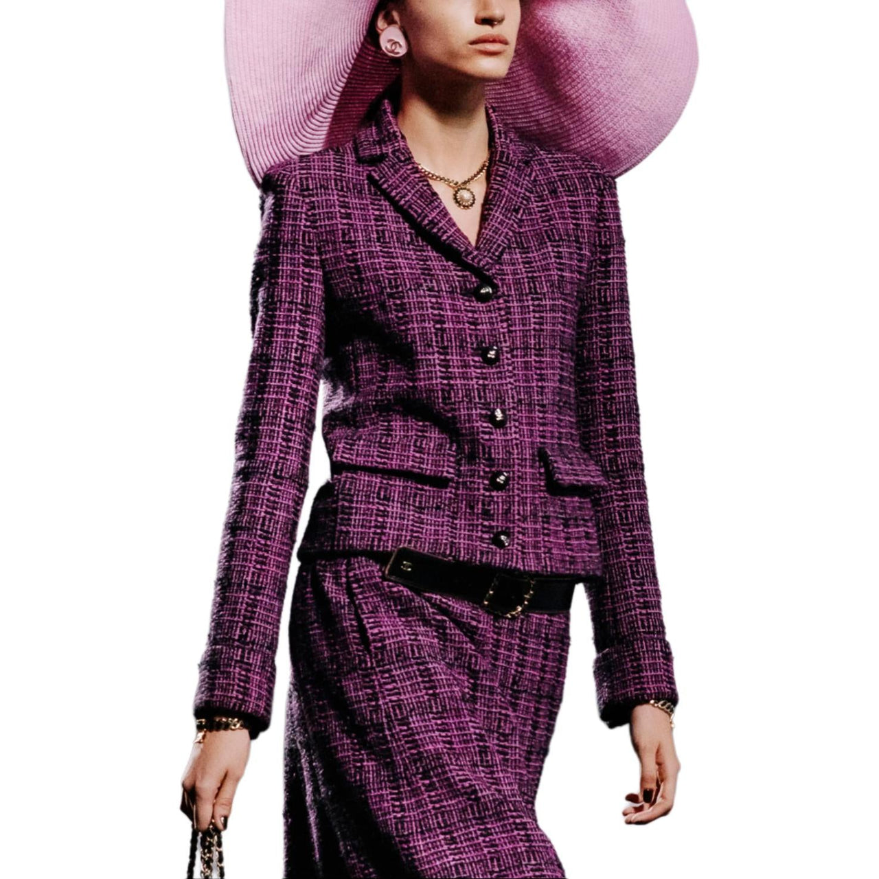 CHANEL FW24 Jackets & Coats Women's Dark Purple