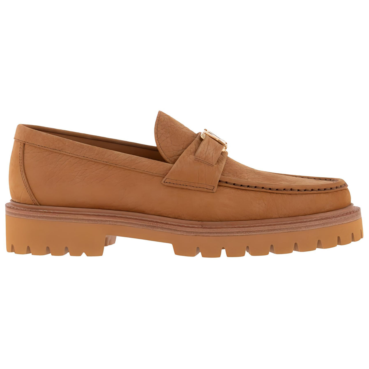 LOUIS VUITTON Major Loafers Men's Brown