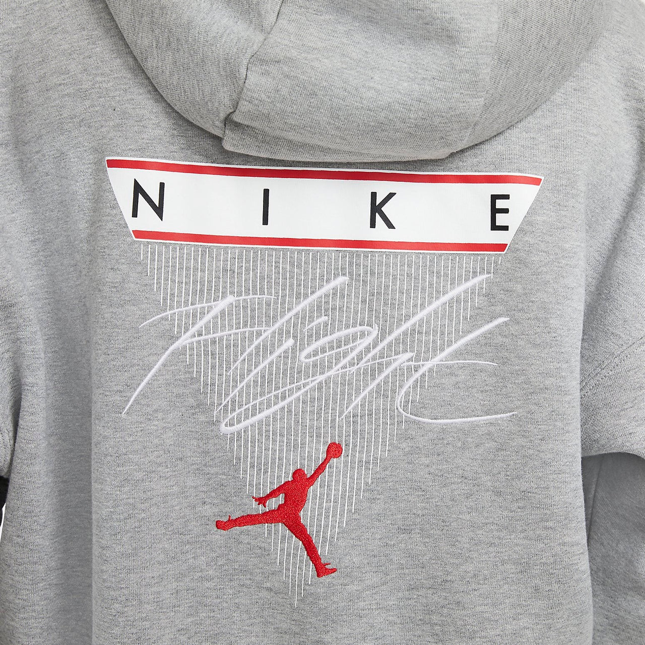 (WMNS) Air Jordan Fleece Hoodie 'Grey' DB9067-063