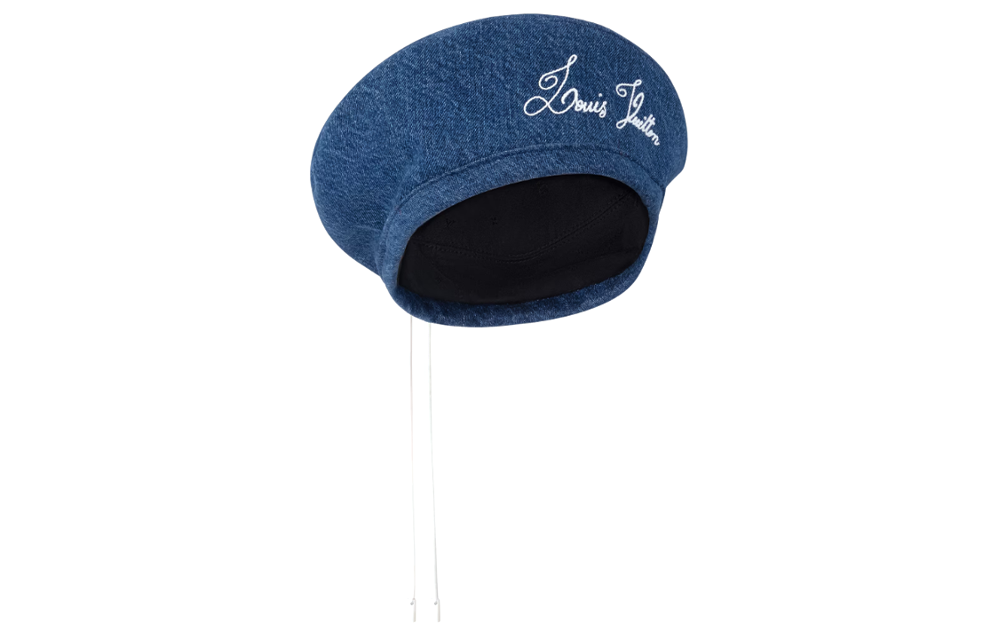 LOUIS VUITTON Denim Beret
