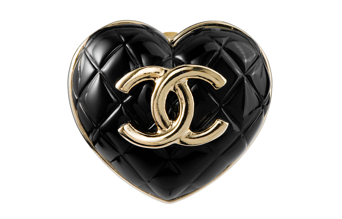 CHANEL Brooches Women's Black