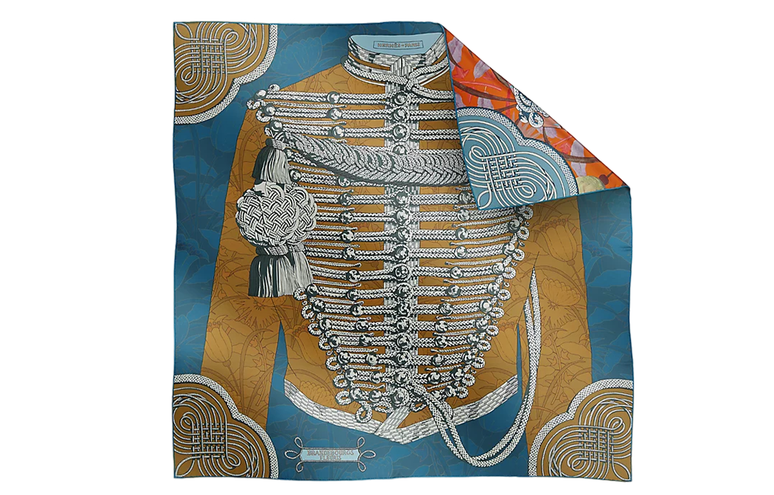 HERMES Silk Scarves Women's Multicolor