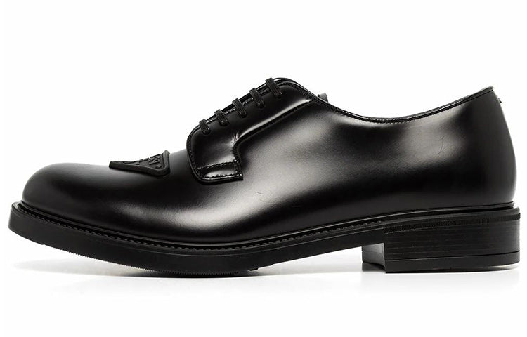 PRADA Dress Shoes Men Low-Top Black