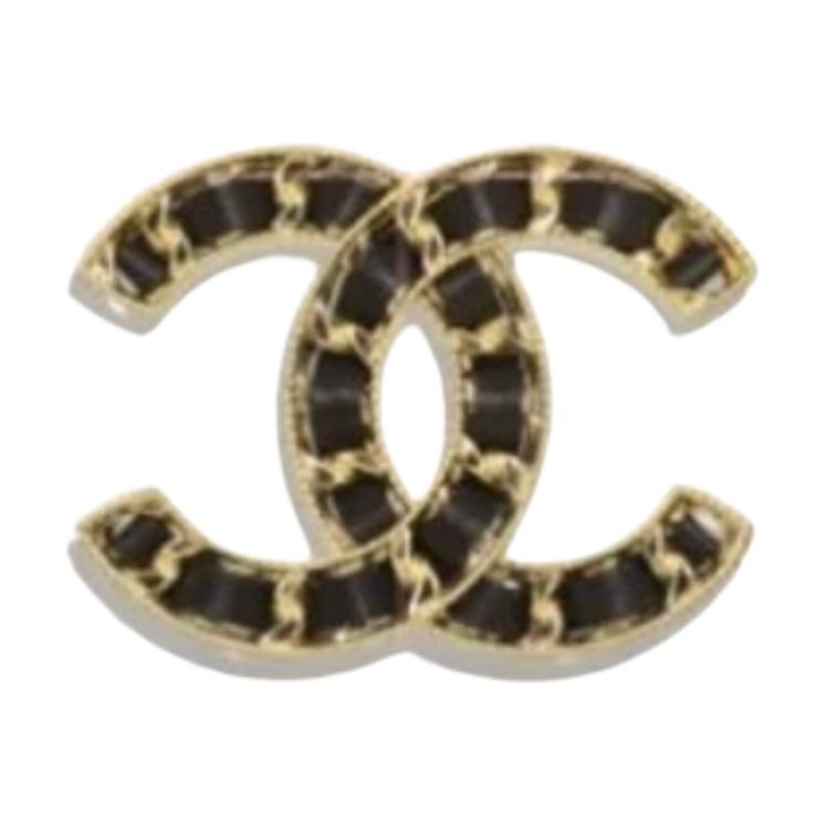 CHANEL Metal Brooches Women's Gold