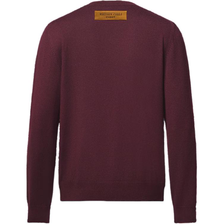 LOUIS VUITTON 1AGIHS Lvse Lv Embossed Crewneck