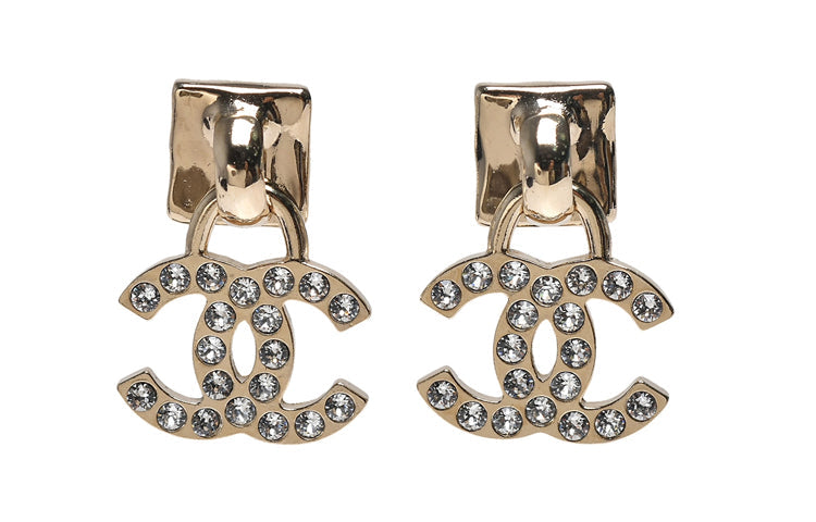 CHANEL Earrings Women's Gold