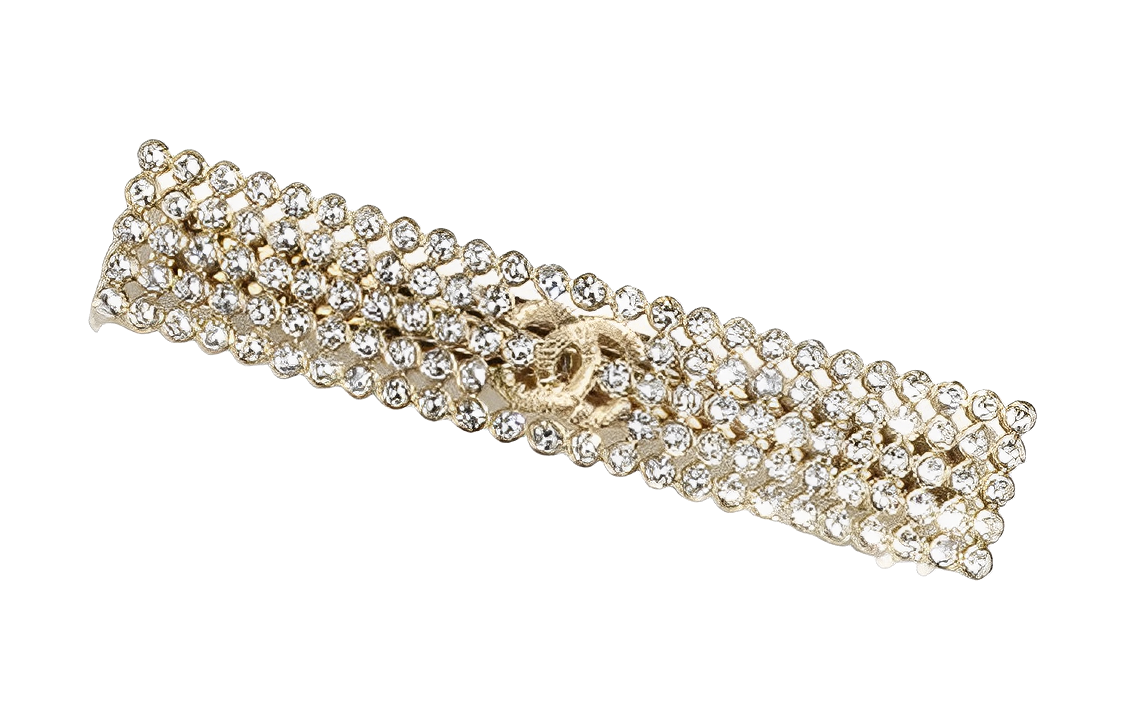 CHANEL Hair Clips Women's Gold