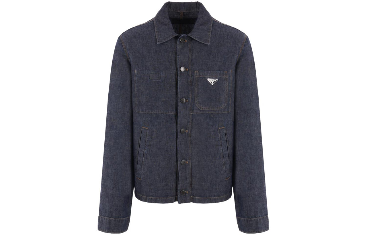 PRADA Triangle-logo Shirt Jacket