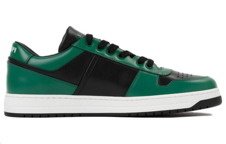 PRADA Low Top Skateboard Shoes Men's Green