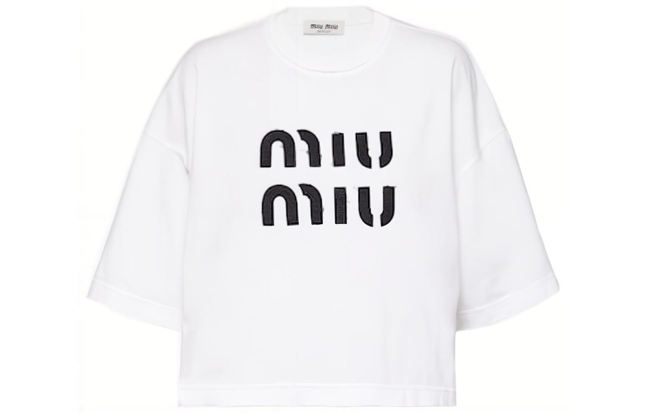 MIU MIU FW22 T-Shirt Women's White