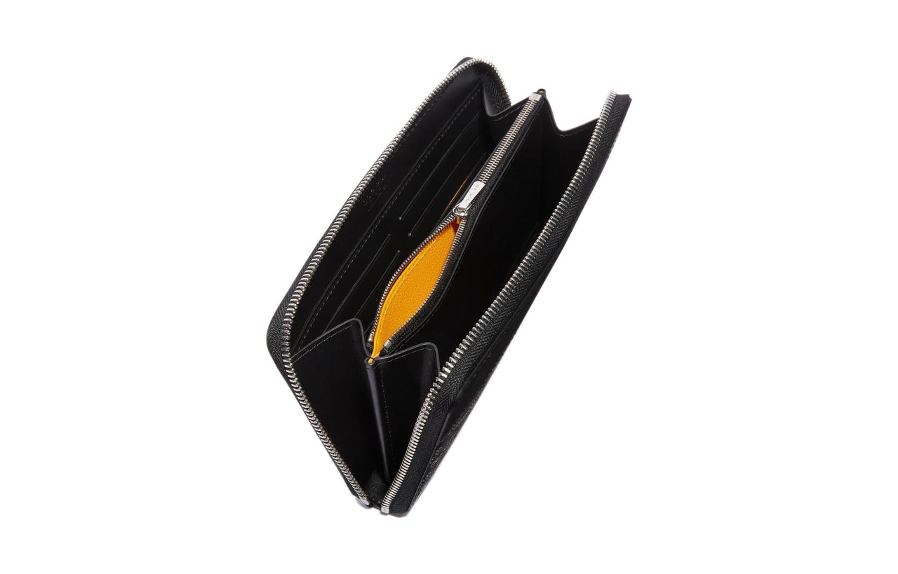 GOYARD MATIGNON Canvas With Leather Clutch Wallet Large Size Unisex 11 Colors