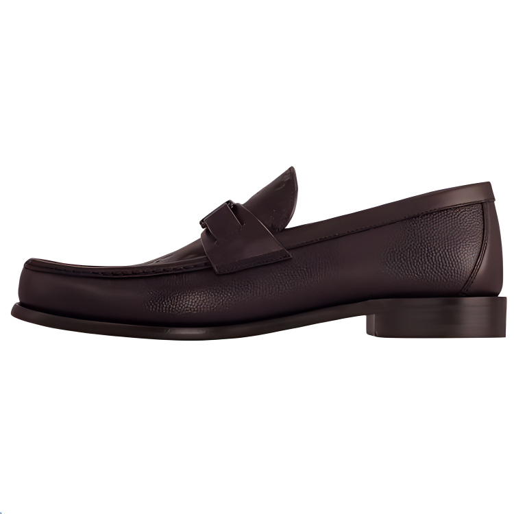 LOUIS VUITTON Major Loafers Men's Brown