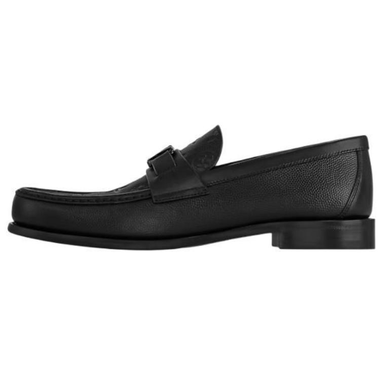 LOUIS VUITTON Major Loafers Men's Black