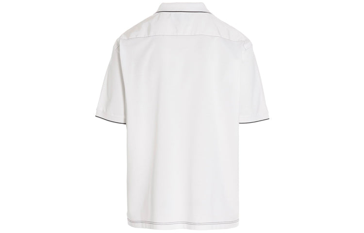 PRADA SS22 Polo Shirt Men's White