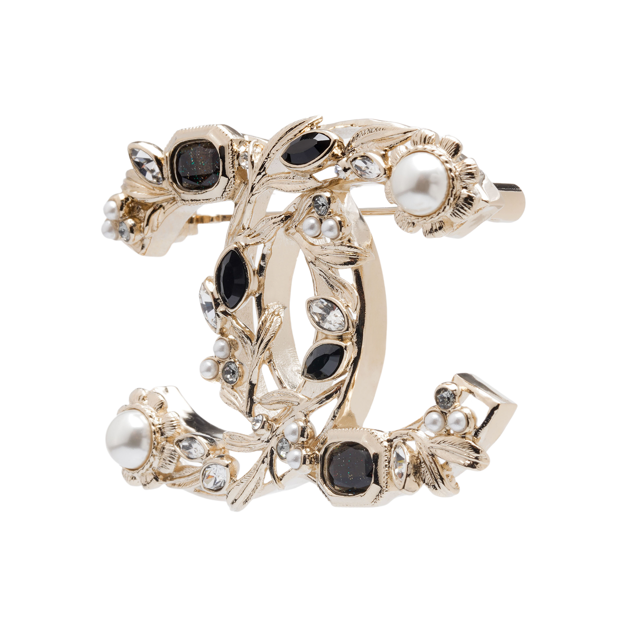 CHANEL Brooches Women's Gold