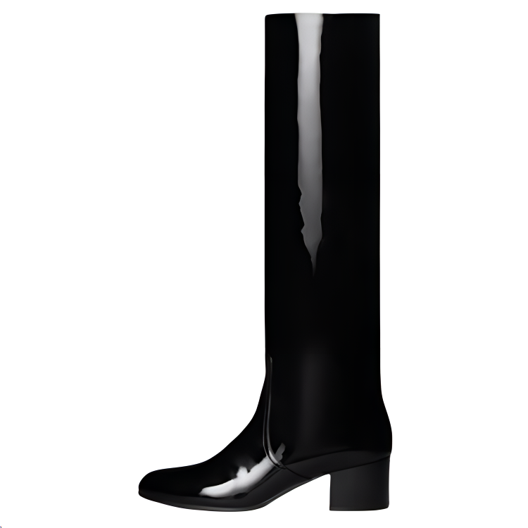 CELINE Knee high Boots Women's Black
