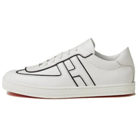 HERMES Boomerang Low-Top Skateboard Shoes Men's White
