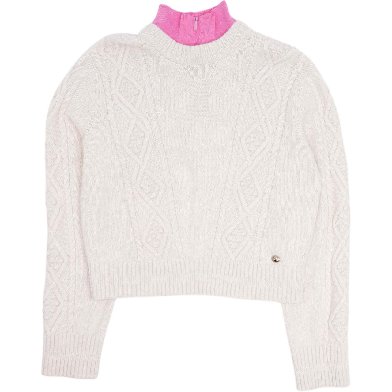 CHANEL FW22 Cashmere Sweater Women's White