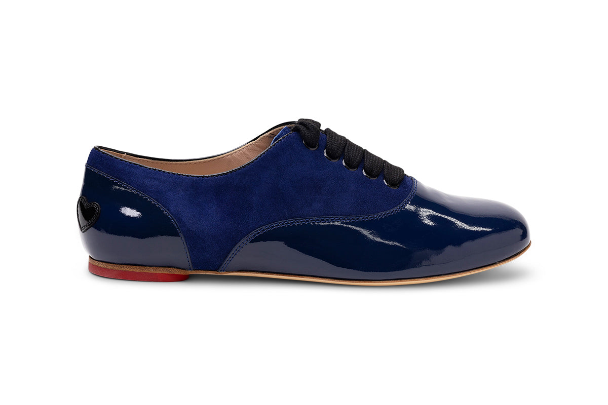 Hogan Patent Heart Detail Oxford Shoes