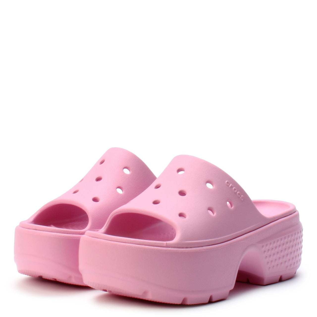 (WMNS) Crocs Stomp Slides 'Pink' 209346-6WY