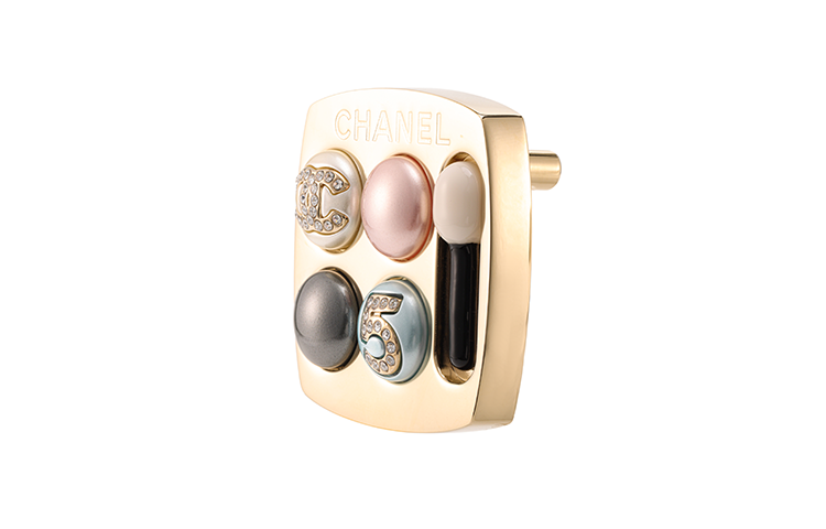 CHANEL Brooches Women's Gold