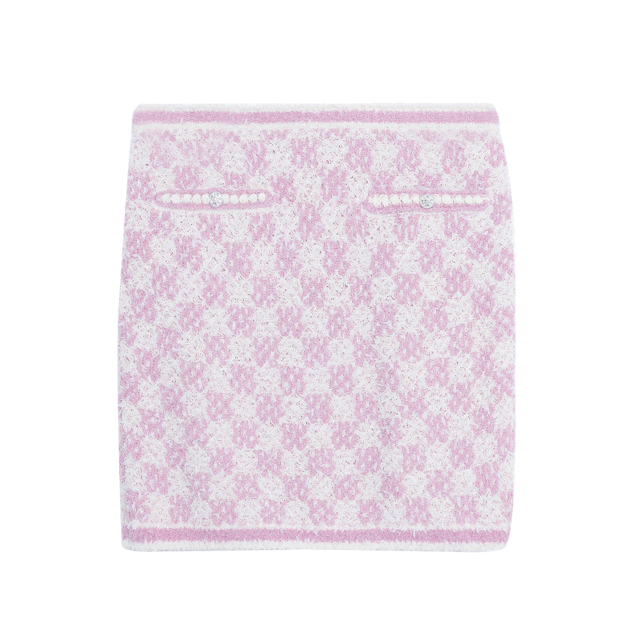 CHANEL 23 Spring And Summer New Arrivals 23C Casual Short Skirts Women's Light Pink