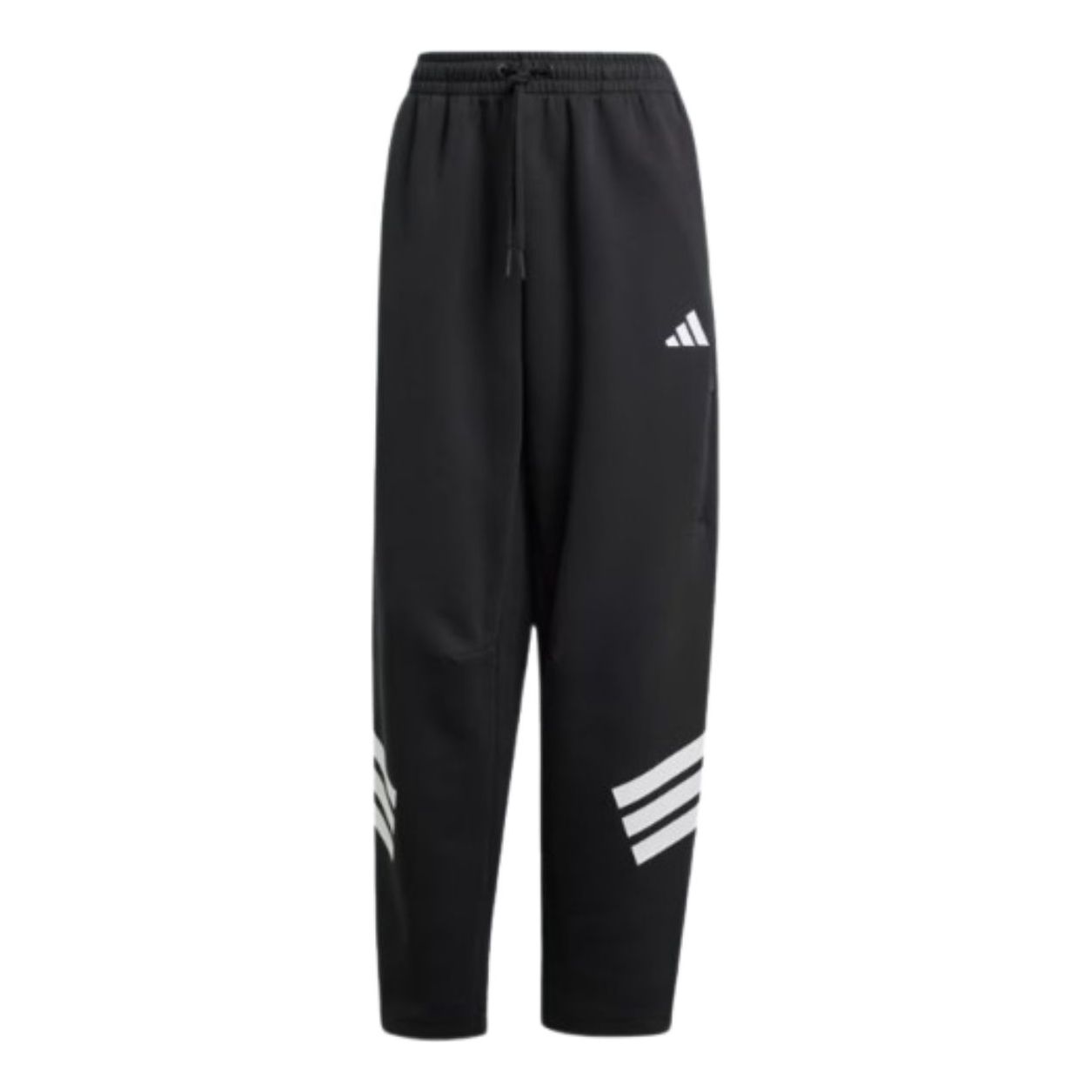 adidas Future Icons 3-Stripes Pocket Pants 'Black White' JD4889