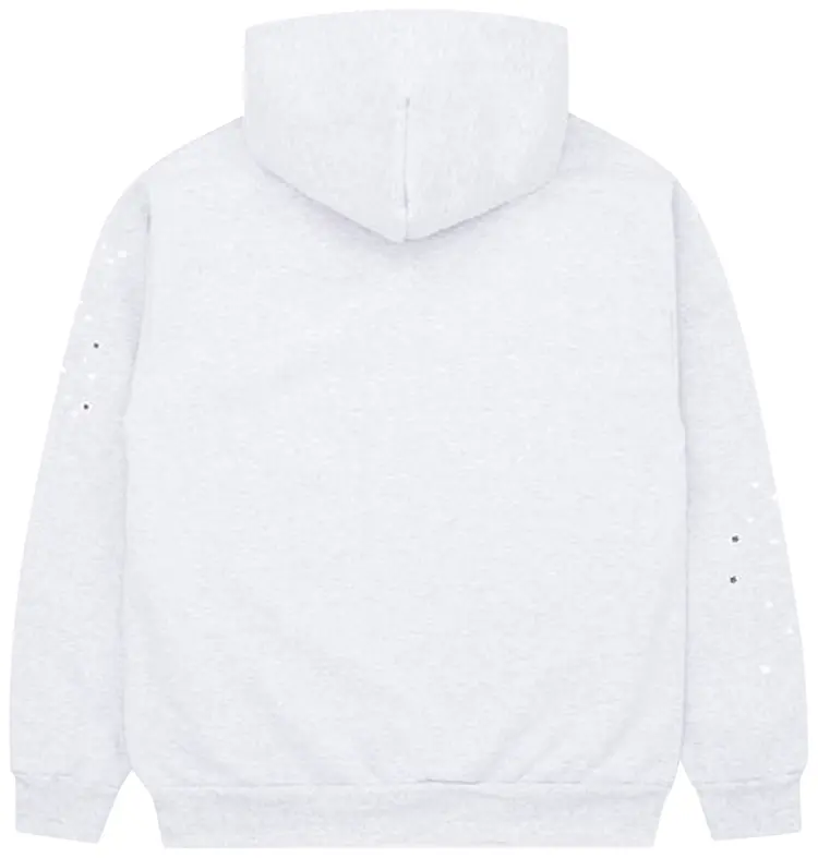 Sp5der OG Web Hoodie 'Heather Grey' SP5-OGWGRY-HD