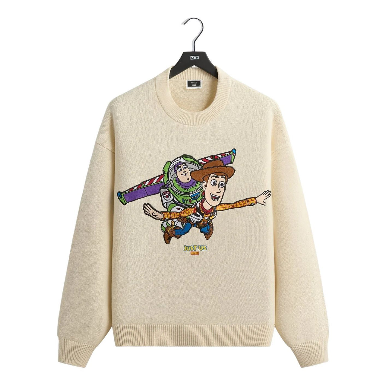 KITH x Disney Pixar Toy Story Lewis Sweater 'Sandrift' KHM034433-104