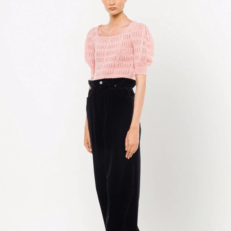 MIU MIU SS22 Knitwear Women's Pink