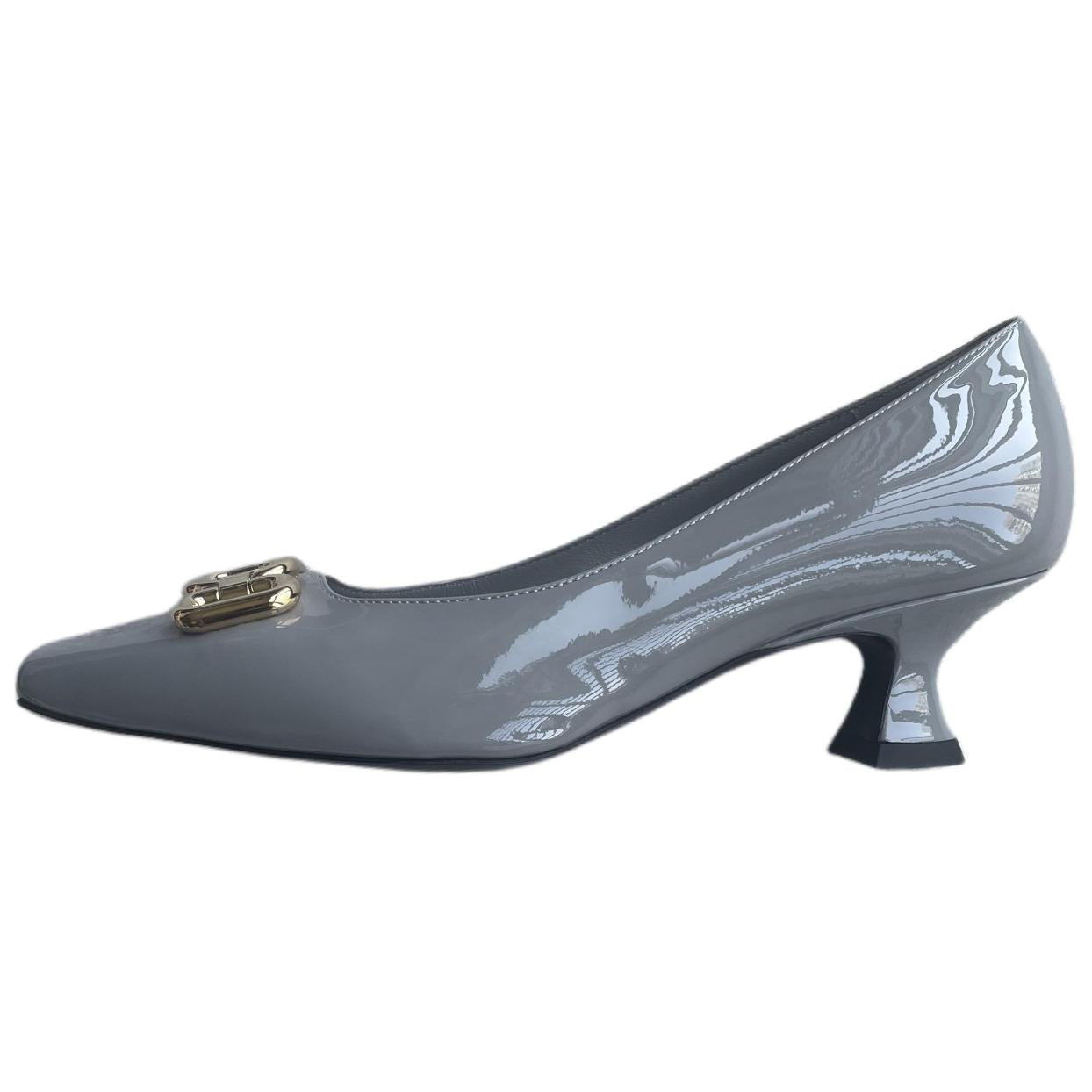 LOUIS VUITTON Rotary High Heels 4.5cm Women's Gray
