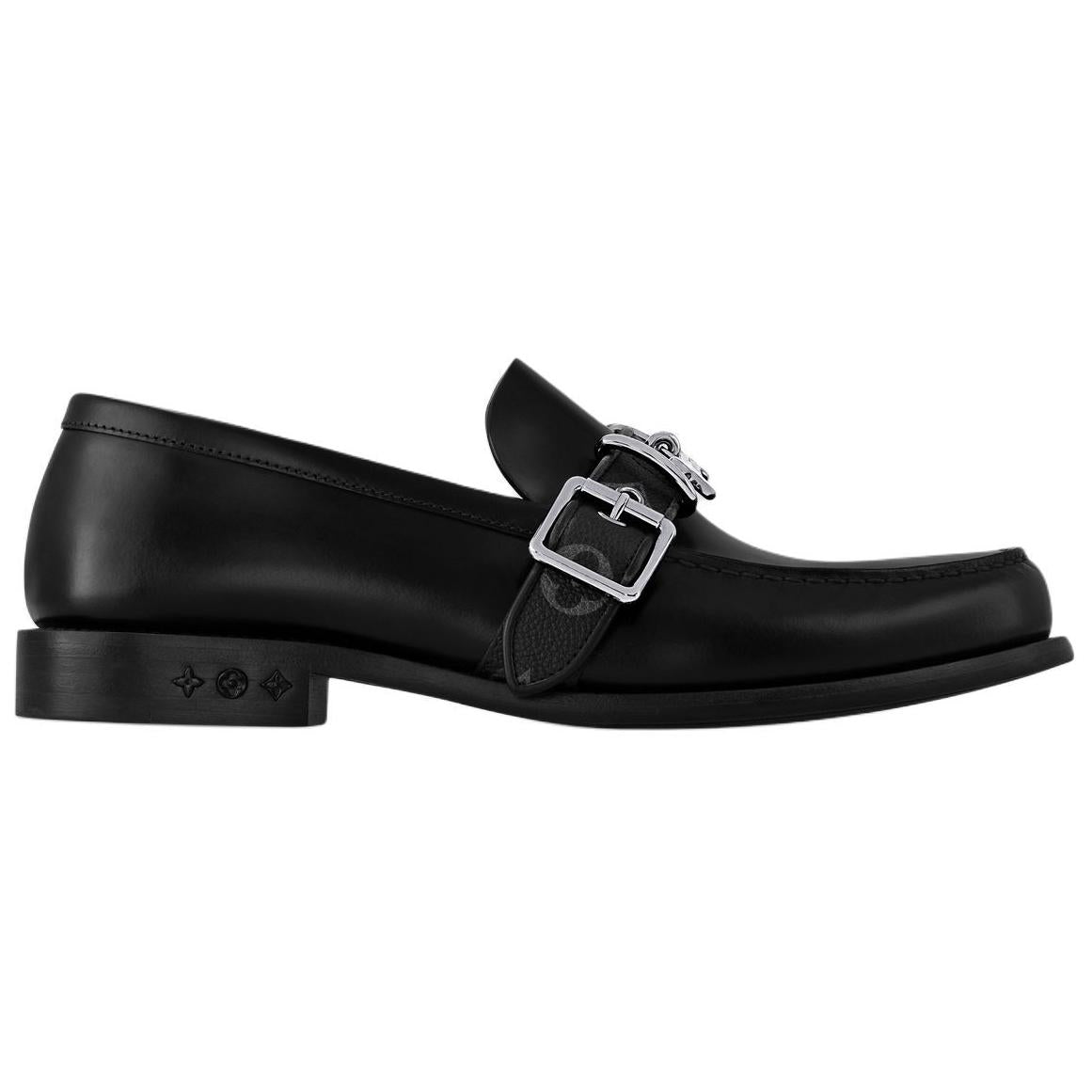 LOUIS VUITTON Loafers Men's Black